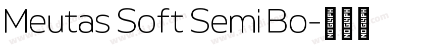 Meutas Soft Semi Bo字体转换